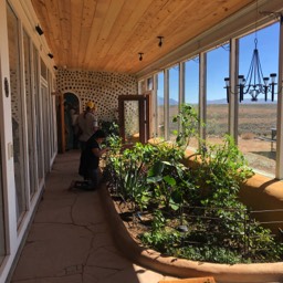 Earthship Encounter Taos, New Mexico - Interior 