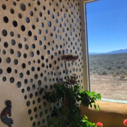 Earthship Encounter Taos, New Mexico Interior Detail