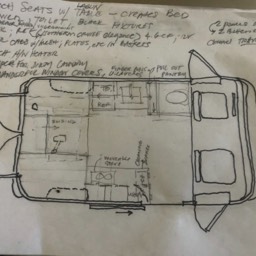 Shungite Van Build  - interior build plans