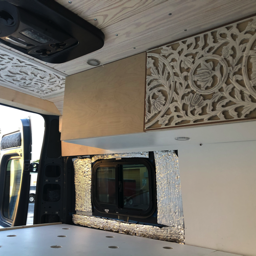 Amethyst Van Build  - build out 