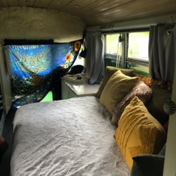 Amethyst Van Build  - interior